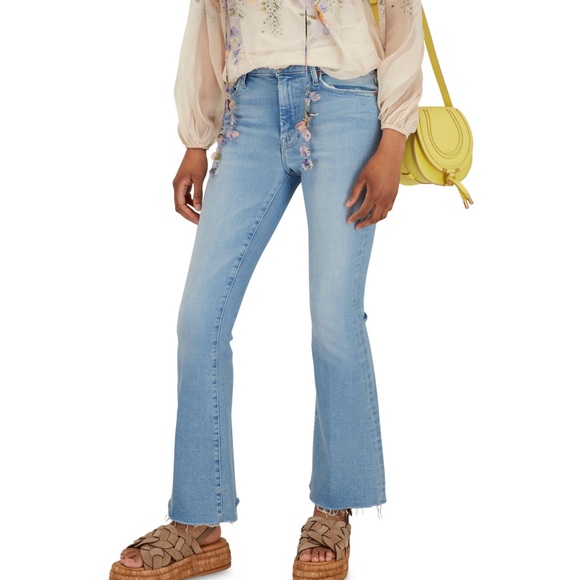 Mother weekender fray flare jeans - Picture 1 of 11